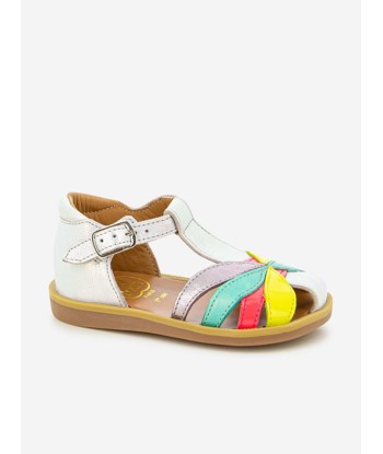 Pom D'Api Girls Leather Poppy Oto Sandals in Multicolour l'évolution des habitudes 