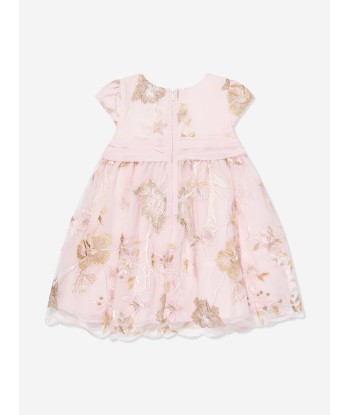 Patachou Girls Floral Lace Occasion Dress in Pink est présent 