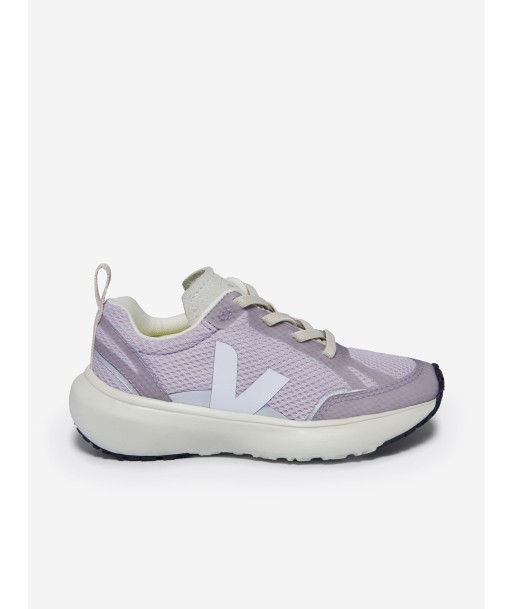 Veja Girls Canary Alveomesh Trainers in Purple Venez acheter