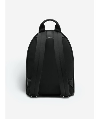 Amiri Kids Staggered Logo Backpack in Black (30cm) pas cher