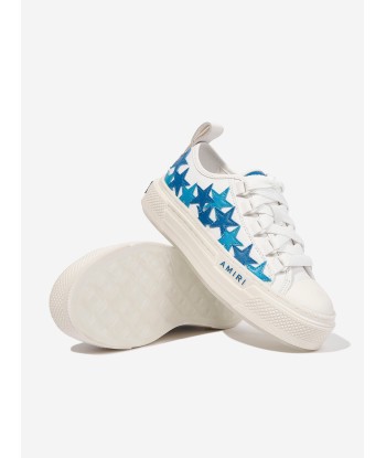 Amiri Kids Star Court Low Trainers in White pour bénéficier 