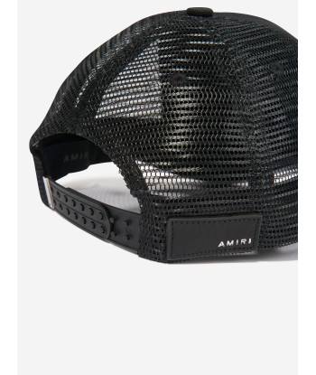 Amiri Boys Staggered Logo Cap in Black Le MVP de beaucoup