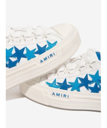 Amiri Kids Star Court Low Trainers in White pour bénéficier 