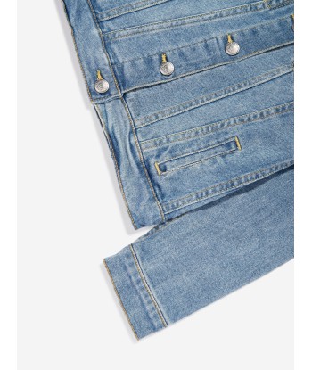 Levi's Wear Girls Stretch Trucker Jacket in Blue Jusqu'à 80% De Réduction