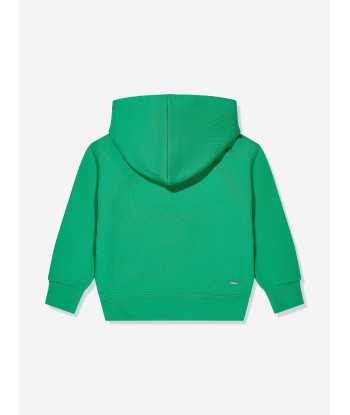 Amiri Kids Snake Logo Hoodie in Green pas cher 