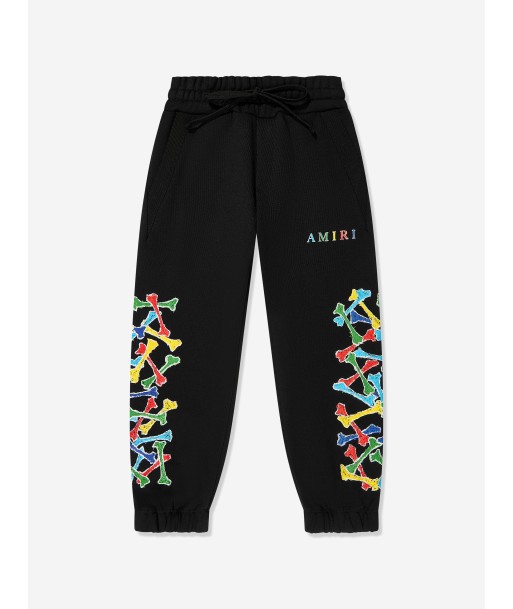 Amiri Kids Bones Scribble Joggers in Black 2023