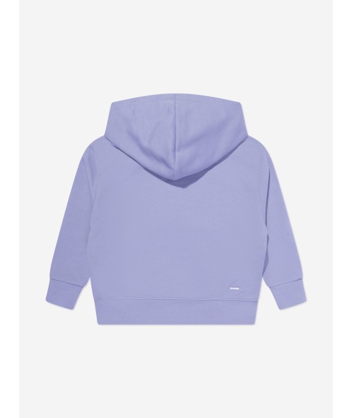 Amiri Kids Logo Gradient Bar Hoodie in Blue chez Cornerstreet bien 