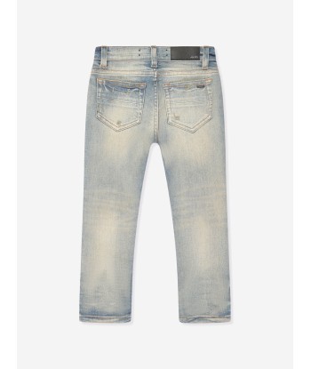 Amiri Boys Ripped Jeans in Blue votre