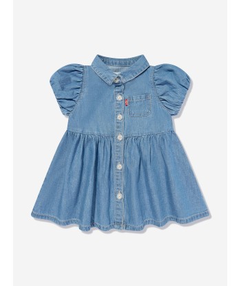 Levi's Wear Baby Girls Denim Dress Set in Blue d'Europe débarque