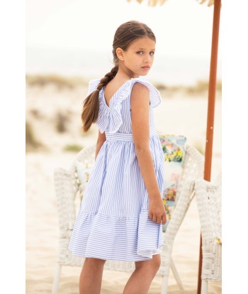 Patachou Girls Maxi Dress in Blue sur le site 