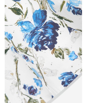 Marchesa Girls Floral Print Dress in Blue Comment ça marche