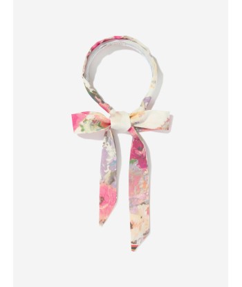 Marchesa Girls Floral Print Headband in Multicolour basket pas cher