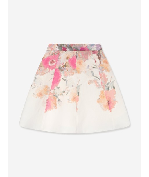 Marchesa Girls Flower Print Skirt in Multicolour soldes