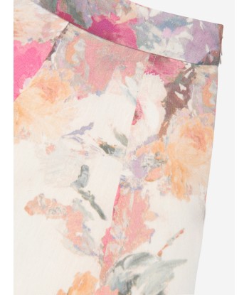 Marchesa Girls Flower Print Skirt in Multicolour soldes