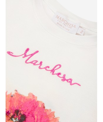 Marchesa Girls Flower Print T-Shirt in Multicolour Jusqu'à 80% De Réduction