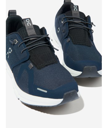 On Running Kids Cloud Sky Trainers in Navy Les êtres humains sont 