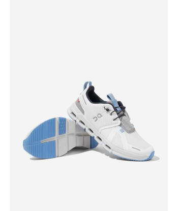 On Running Kids Cloud Sky Trainers in White Jusqu'à 80% De Réduction