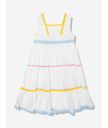 Patachou Girls Maxi Dress in White soldes