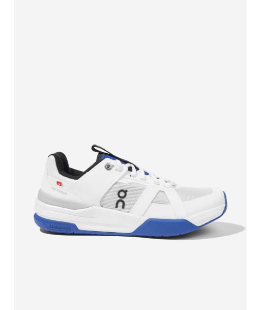 On Running Kids The Roger CH Pro Youth Trainers in White est présent 