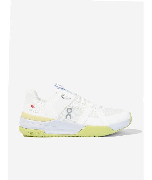 On Running Kids The Roger CH Pro Youth Trainers in White Comparez plus de prix