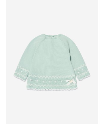 Paz Rodriguez Baby Knitted 2 Piece Set in Green À commander