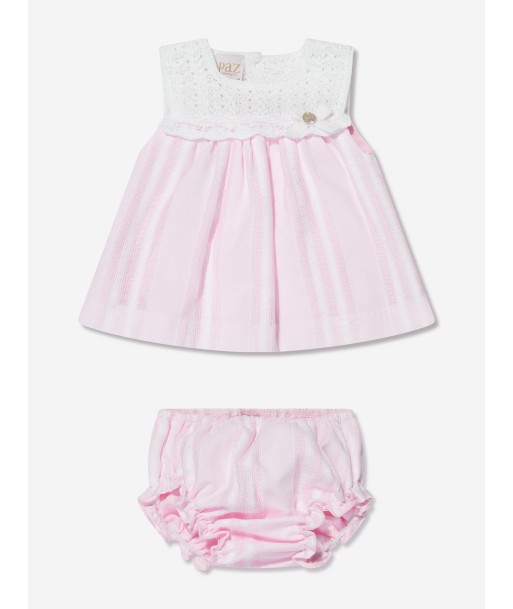 Paz Rodriguez Baby Girls Dress And Knickers Set in Pink Faites des économies