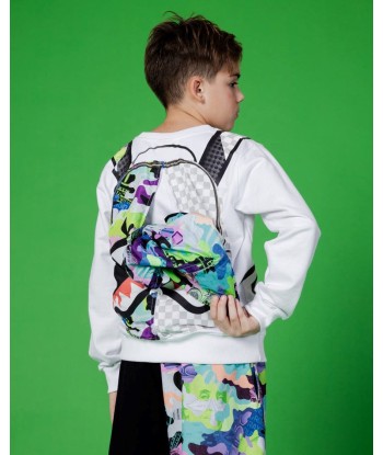 Sprayground Boys Camo 100 Backpack Crew in Multicolour en stock