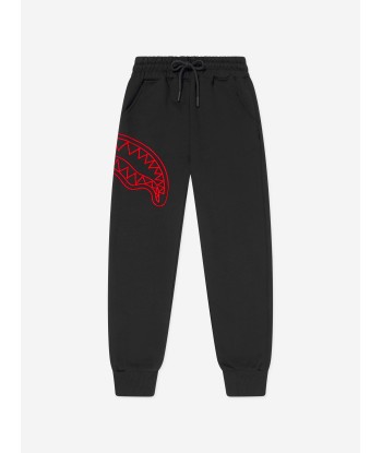 Sprayground Boys Basic Logo Joggers in Black Découvrez la collection