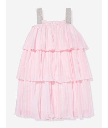 Patachou Girls Maxi Dress in Pink Fin de série