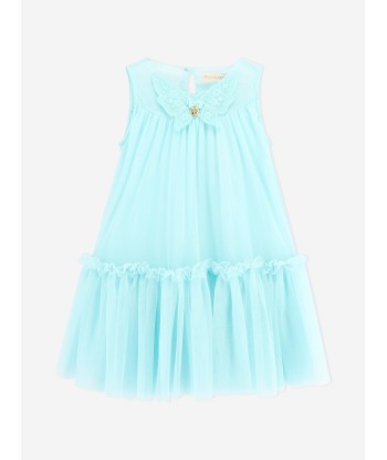 Angels Face Girls Caria Sleeveless Butterfly Dress in Blue JUSQU'A -70%! 