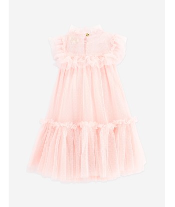 Angels Face Girls Andrea Spotted Tulle Dress in Pink Les magasins à Paris