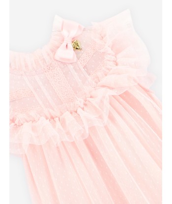 Angels Face Girls Andrea Spotted Tulle Dress in Pink Les magasins à Paris