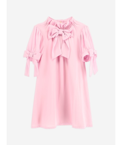 Angels Face Girls Fernie Bow Trim Dress in Pink Toutes les collections ici