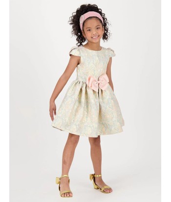 Angels Face Girls Madison Metallic Paisley Dress in Pink du meilleur 