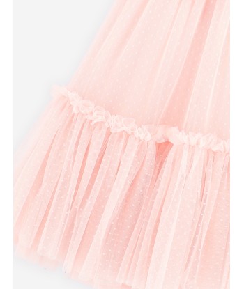 Angels Face Girls Andrea Spotted Tulle Dress in Pink Les magasins à Paris