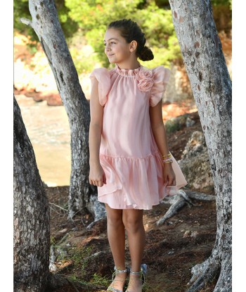 Angels Face Girls Loreen Flowers Dress in Pink destockage