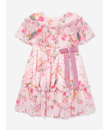 Patachou Girls Floral Print Dress in Pink prix