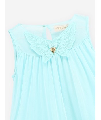 Angels Face Girls Caria Sleeveless Butterfly Dress in Blue JUSQU'A -70%! 