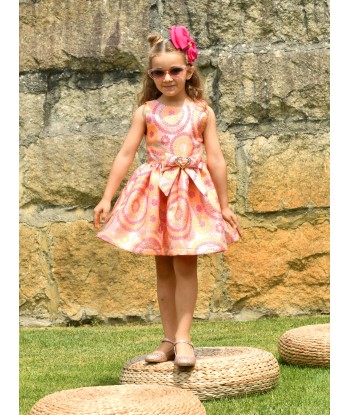 Angels Face Girls Ruby Circle Dress in Orange sélection de produits