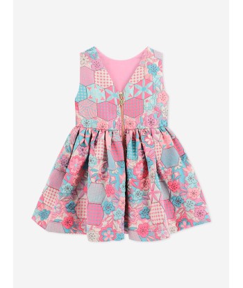 Angels Face Girls Ruby Hexa Dress in Pink de pas cher