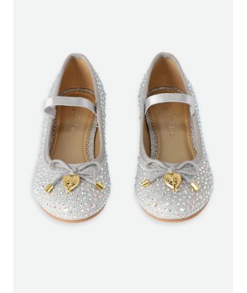 Angels Face Girls Maya Crystal Shoes in Silver 50-70% off 