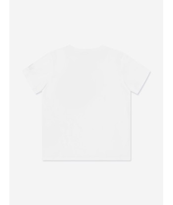 MC2 Saint Barth Girls Fiorucci Angels T-Shirt in White 50-70% off 