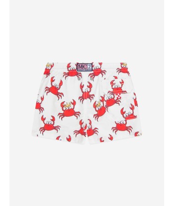 MC2 Saint Barth Boys Knig Crab Party Swim Shorts in Multicolour une grave pollution 