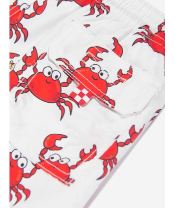 MC2 Saint Barth Boys Knig Crab Party Swim Shorts in Multicolour une grave pollution 