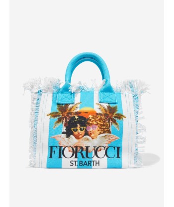 MC2 Saint Barth Girls Striped Fiorucci Angels Bag in Multicolour pas cher chine