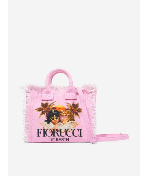 MC2 Saint Barth Girls Fiorucci Angels Tote Bag in Pink livraison et retour toujours gratuits