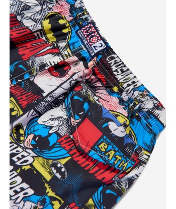 MC2 Saint Barth Boys Batman Comics Swim Shorts in Multicolour Economisez 