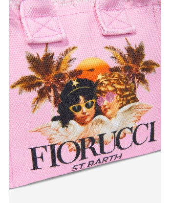 MC2 Saint Barth Girls Fiorucci Angels Tote Bag in Pink livraison et retour toujours gratuits