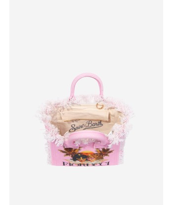 MC2 Saint Barth Girls Fiorucci Angels Tote Bag in Pink livraison et retour toujours gratuits