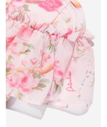 Patachou Girls Floral Print Dress in Pink prix